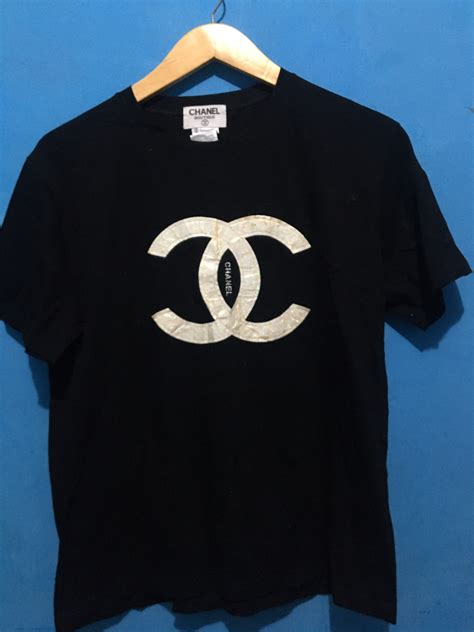 chanel paris t shirt|chanel tee shirts vintage.